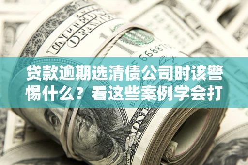 济南贷款逾期选清债公司时该警惕什么？看这些案例学会打翻身仗