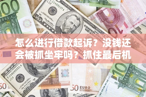 济南怎么进行借款起诉？没钱还会被抓坐牢吗？抓住最后机会！