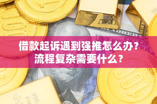 济南借款起诉遇到强推怎么办？流程复杂需要什么？