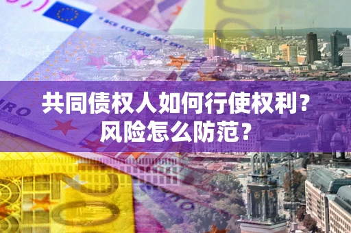 济南共同债权人如何行使权利？风险怎么防范？