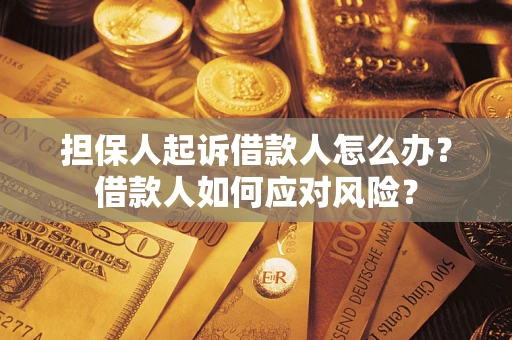 济南担保人起诉借款人怎么办？借款人如何应对风险？