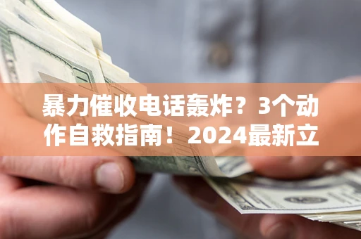 济南暴力催收电话轰炸？3个动作自救指南！2024最新立案标准全解析